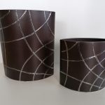 Jarras Riscos Prateados