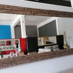 Espelho com Moldura Dourada 4