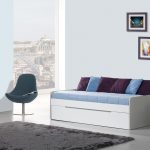 Quarto Estúdio LOURINI Linha Viena Cinza|Branco