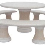 Conjunto Mesa e Bancos 2