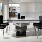 Mesa Tampo Cristal Lacada