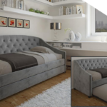 Sofá Cama Sagres com Gavetão